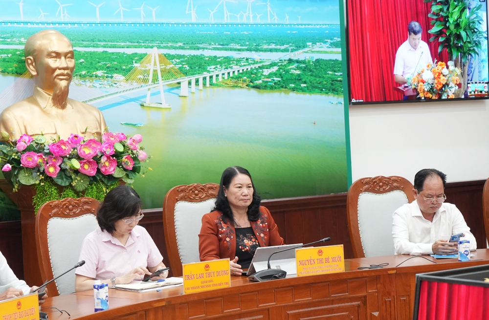 Hội đồng quản trị Ngân hàng Chính sách xã hội làm việc với Ban Đại diện Hội đồng quản trị các cấp