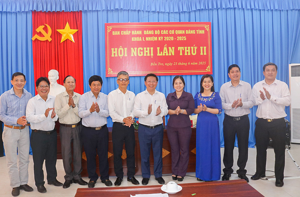 Hội nghị Ban Chấp hành Đảng bộ các cơ quan Đảng tỉnh lần thứ II

