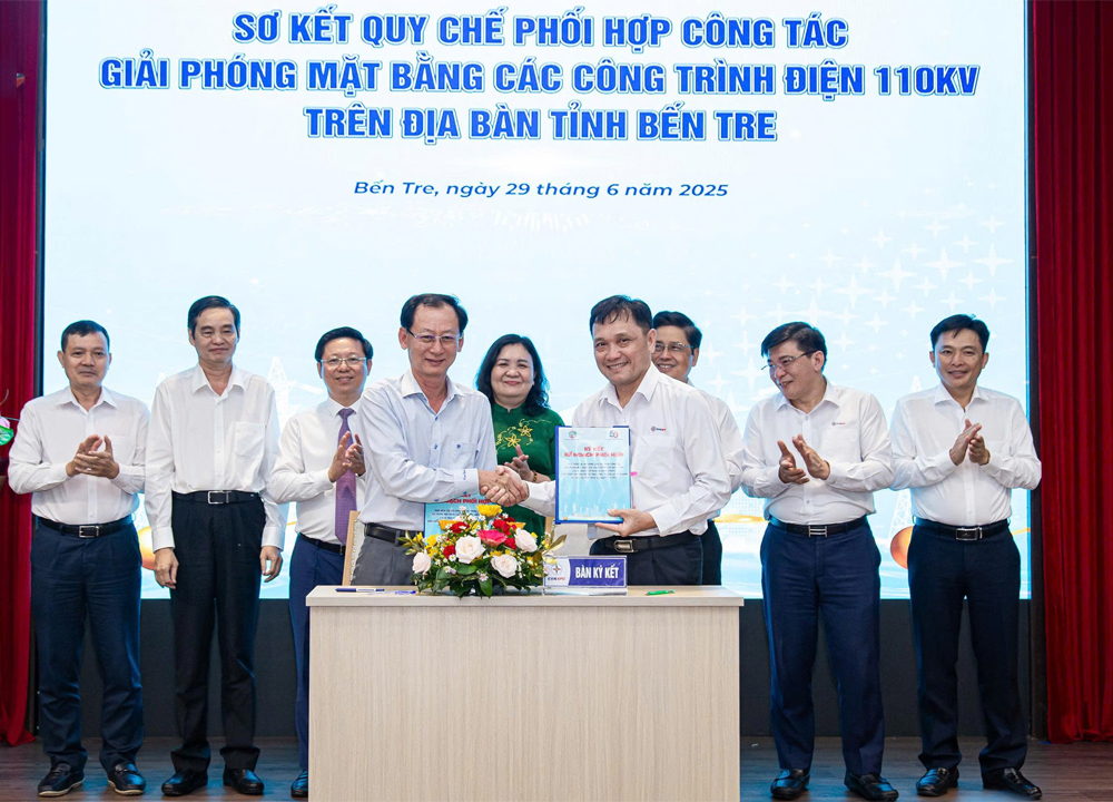 Sơ kết kế hoạch phối hợp giữa UBND tỉnh và Tổng Công ty Điện lực miền Nam